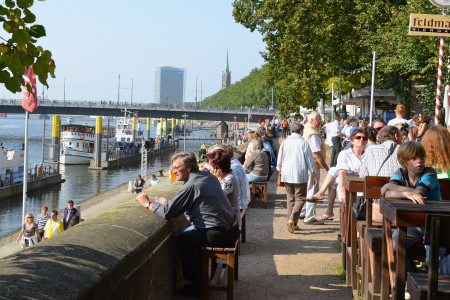 Biergarten Schiffe